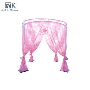 Wholesale Pipe and Drape Kit Aluminum <b>Backdrop</b> <b>Stand</b> System Portable Pipe and Drape with Heavy Duty Base Plate for Sale - Product Image 2