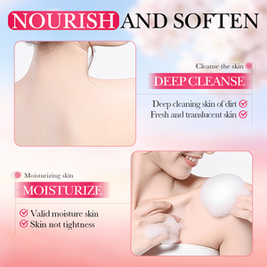 Crème de bain hydratante et nourrissante au parfum longue durée de fleurs de cerisier Sakura, gel douche au collagène pour femmes - Product Image 4