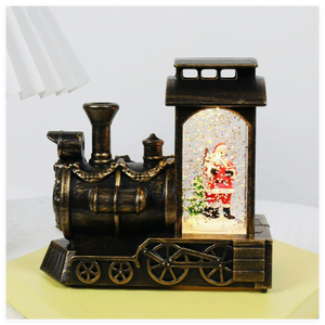 Decorazioni Natalizie <span class=keywords><strong>in</strong></span> Cristallo, Sfere di Cristallo, Luci a Fiocco di Neve, Ornamenti da Tavolo Dipinti a Mano, Regali Artistici Creativi - Product Image 2