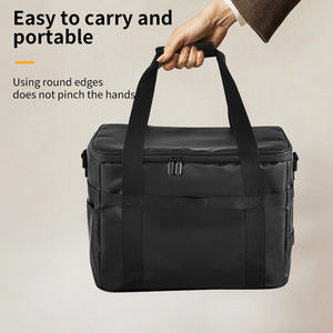 मछली पकड़ने में मछली पकड़ने के लिए 900d ऑक्सफोर्ड पोर्टेबल कूलर बैग फोल्डेबल जिपर कस्टम लोगो स्वीकार्य - Product Image 3