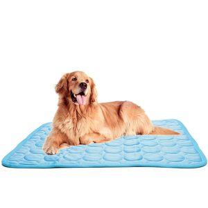 Factory Dog <b>Cooling</b> <b>Mats</b> for Dogs <b>Cat</b> Feeding Pet <b>Cooling</b> <b>Mat</b> Ice Blanket Sleeping Pad Summer Puppy Comfortable Dog <b>Cooling</b> <b>Mats</b> - Product Image 1