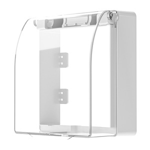 Model 86 Wall Mount Bathroom Switch Box PC Material Splash Protection <b>Kitchen</b> And Bathroom Use - Product Image 1