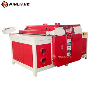 MJ1300 Red 1300mm width Automatic woodworking multiple rip saw machine for board