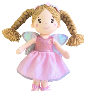 Fantezi Serisi Yumuşak Peluş Peri Bebek Diş Perisi Sevimli Kız Dolması Oyuncak Pembe Prenses Melek Saf Hediye Oyuncak 35cm - Product Image 5