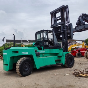 รถยกมิตซูบิชิ FD300 มือสอง ระบบควบคุมการเคลื่อนไหวตอบสนองไว ระบบเบรกทนทาน ประสิทธิภาพเสถียร รองรับน้ำหนักบรรทุกมาก มีสินค้าในสต็อก - Product Image 1