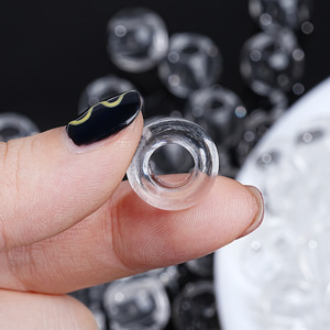 Acrylic Transparent Round <b>Beads</b> Loose Large Hole For Bracelet Making DIY Jewelry Accessories Wholesale Materials - Product Image 4
