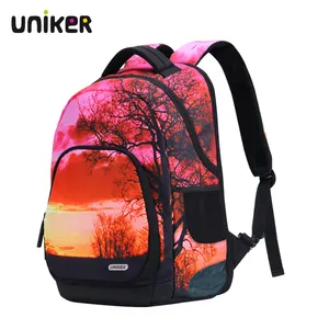 UNIKER Multi Color Choice Teens Girls Big School zaino borse per donna con tasca per Laptop