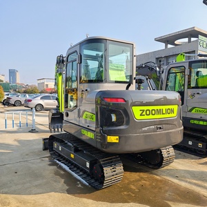 Factory price brand new Zoomlion ZE60G 6 ton Mini Hydraulic Excavator used engineering construction <b>machinery</b> ZE60G ZE155E-10 - Product Image 1