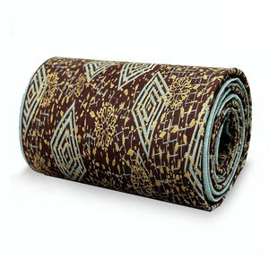 Tissu <span class=keywords><strong>africain</strong></span> WAX moderne <span class=keywords><strong>et</strong></span> traditionnel avec embellissements en feuille d'or <span class=keywords><strong>et</strong></span> strass, motif <span class=keywords><strong>noir</strong></span> <span class=keywords><strong>et</strong></span> <span class=keywords><strong>blanc</strong></span>, détails en strass - Product Image 6