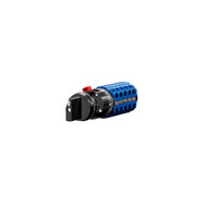 Interruptor Combinado Rotatorio de Plástico, Multiposiciones, 20 125A, Universal, para Control Eléctrico de Motor, con Contactos Plateados