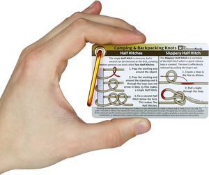 Guide <span class=keywords><strong>de</strong></span> poche imperméable pour les activités <span class=keywords><strong>de</strong></span> plein air, le camping, la randonnée, le scoutisme et la survie en milieu sauvage - Product Image 6