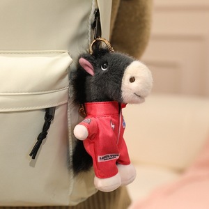 Lindo Llavero de Peluche de <span class=keywords><strong>Pony</strong></span> Vestido, Muñeco de <span class=keywords><strong>Pony</strong></span> Suave, Colgante para Bolso, Regalo para Niñas y Niños - Product Image 3