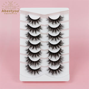 <span class=keywords><strong>Cils</strong></span> <span class=keywords><strong>faux</strong></span> en vison synthétique Abestyou, <span class=keywords><strong>effet</strong></span> 3D, bande complète, faits à la main, super fins, naturels, longs, volume <span class=keywords><strong>russe</strong></span>, <span class=keywords><strong>cils</strong></span> vaporeux - Product Image 3