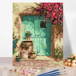 Kit de Pintura al Óleo por Números Personalizado al por Mayor para Adultos, Pintura Decorativa 5D DIY para Pared - Product Image 1