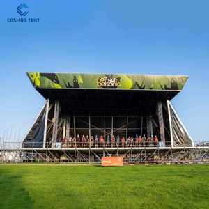 Ngoài trời ngoài trời nhôm DJ giàn hệ thống hiển thị với Hộp ánh sáng cho sân khấu giàn hiển thị - Product Image 2