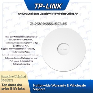 <span class=keywords><strong>AX6000</strong></span> จุดเชื่อมต่อไร้สายแบบติดเพดาน Wi-Fi 6 แบบดูอัลแบนด์ กิกะบิต รุ่น TL-NXAP6000-GC2-PD - Product Image 2