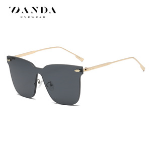 Danda Sunglasses JS8523 Frameless Integrated Lens UV400 Unisex Fashion Sun Protection - Product Image 5