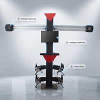Equipo de Alineación de Ruedas 3D Industrial de 8 Megapíxeles, Modelo CT3D501, Capacidad de 150 kg, Alimentación de 220 V, Garantía de 18 Meses