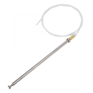 Antenne radio pour voiture Mercedes-Benz 1408270001 en acier inoxydable 75 ohms argentée - Product Image 2