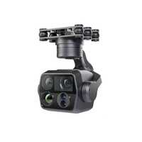 Skydroid C14, stabilisateur de caméra multifonction à 3 axes et quatre éclairages, télémètre laser haute précision 1200 m