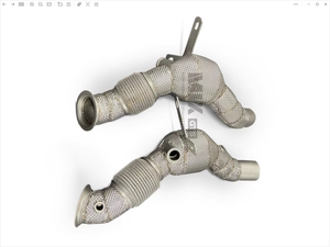 Tuyaux d'échappement pour Ferrari F8 3.9T 2019-2023, échappement haute performance modifié pour la course, performance améliorée, directement de l'usine - Product Image 4