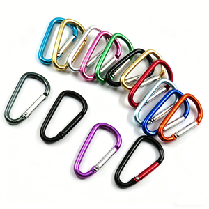 Mosquetón de Aleación de Aluminio en Forma de D con Acabado Brillante, Ecológico, para Escalada, Uso Industrial, en Oferta - Product Image 2