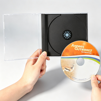 Casing CD Pengganti Transparan untuk Sony PlayStation 1 PS1 Xbox PS3 Standar