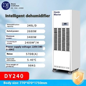 Deyoujiang 138L <span class=keywords><strong>D</strong></span>éshumidificateur électrique haute puissance Certifié ROHS <span class=keywords><strong>Absorbeur</strong></span> <span class=keywords><strong>d</strong></span>'<span class=keywords><strong>humidité</strong></span> de <span class=keywords><strong>grande</strong></span> <span class=keywords><strong>capacité</strong></span> pour usage domestique Plastique pour - Product Image 3
