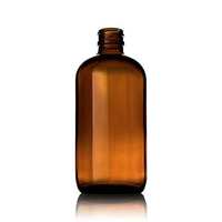 Grosir 15Ml 30Ml 60Ml 120Ml 240Ml 480Ml 960Ml Botol Kaca Amber Boston Botol Kaca Bundar