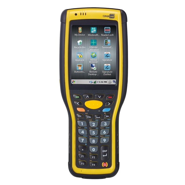 CIPHERLAB CPT-9700 CE6.0 2D QR Code Barcode Scanner Mobile Computer PDA Replacement of CPT9370 Used for Warehouse
