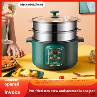Yolecen fabricant marmite électrique en acier inoxydable pour la cuisson de nouilles bouillie petits appareils ménagers pour bouillon de soupe