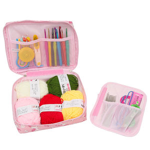 JP Cute <span class=keywords><strong>Rainbow</strong></span> Horse Knitting Set fai da te Crochet Starter <span class=keywords><strong>Kit</strong></span> accessori e Yarm di lana con borsa per principianti - Product Image 3