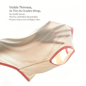Pelele de bebé sin mangas de verano, mono de algodón puro para recién nacido, conjunto de una pieza con tirantes y estampado de oso. - Product Image 3