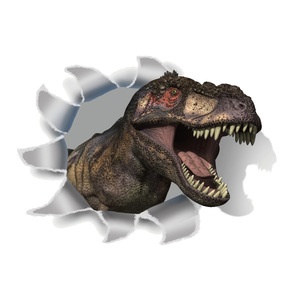 Autocollants muraux 3D en forme de chat, PVC imperméable, décoration de la maison, forme irrégulière, design moderne - Product Image 5