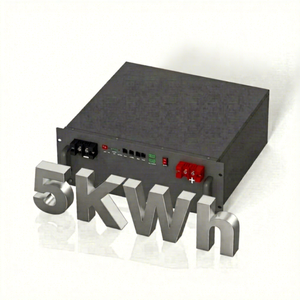 แบตเตอรี่ลิเธียม LiFePO4 ประสิทธิภาพสูง 100Ah 48V/51.2V แบบแยกส่วนสำหรับใช้ในบ้าน ระบบจัดเก็บพลังงานแบบติดตั้งบนชั้นวาง 8000 รอบการใช้งาน รองรับ CAN - Product Image 1
