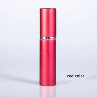 JZC 5ml Mini vaporisateur de parfum Rechargeable en Aluminium