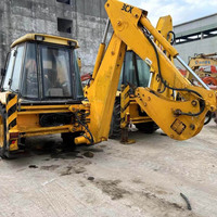 Backhoe Loader 3CX Bekas dengan Loader Depan dan Lengan Excavator Belakang untuk Pasar Ekspor Global
