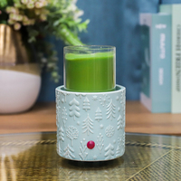 Diffuseurs de parfum électriques en céramique pour bougies, certifiés ETL, multi-tensions, à brancher, pour toutes les saisons, brûleurs d'huile et d'aromathérapie
