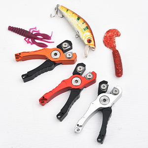 Alicates de Pesca de Aleación de Aluminio Q12 Rojos, Cortador de Línea Portátil para Aparejos de Pesca - Product Image 4