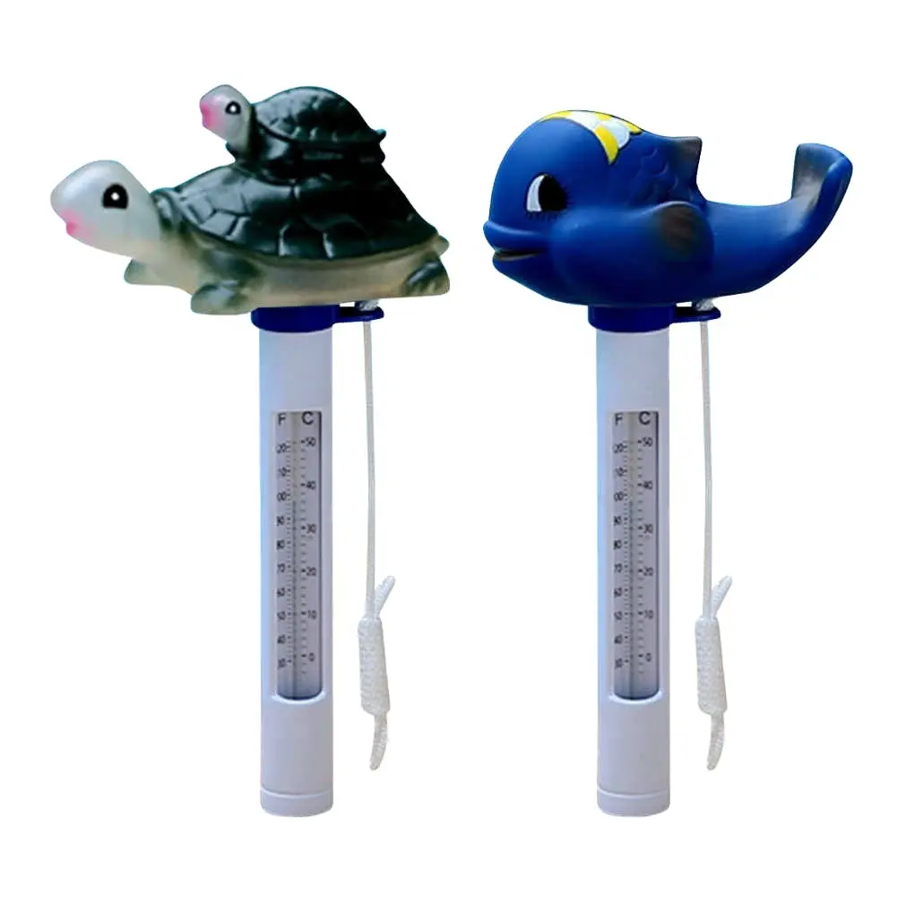 スイミングプールセット温度測定バスウォータースパ防水温度計スイミングポータブル屋外