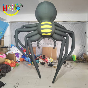 Mái Trang Trí Sự Kiện Halloween Khổng Lồ 10M Màu Đen Inflatable Halloween Spider Scorpion - Product Image 3