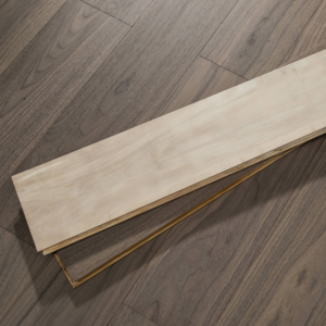 Revêtement de sol sportif à bas <span class=keywords><strong>prix</strong></span> en bois d'acajou <span class=keywords><strong>noir</strong></span>, parquet contrecollé brossé pour salon et cuisine, garantie 5 ans - Product Image 1