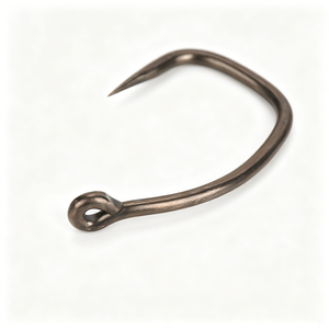 50 pièces par boîte <span class=keywords><strong>Hirisi</strong></span> Hameçons de pêche à la carpe sans ardillon en acier à haute teneur en carbone, tige courbée, accessoires pour la pêche à la carpe 8030 - Product Image 5