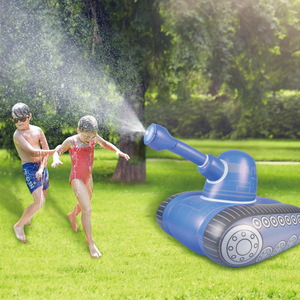 <b>Inflatable</b> Tank Water Spray Toy For Kids Outdoor Garden Play 7-14 Years Old - Product Image 1