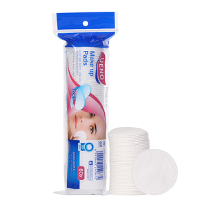 LMLTOP 80 tampons de <span class=keywords><strong>coton</strong></span> naturels non-tissés à 3 couches pour le visage, démaquillants quotidiens V10 - Product Image 1