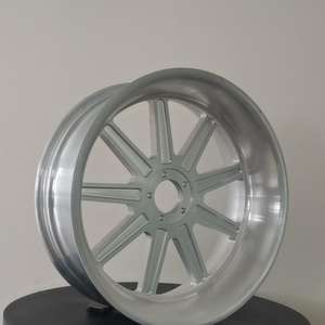 Jantes de moto en aluminium forgé, <span class=keywords><strong>4</strong></span> pièces, noir et blanc, 12 10 pouces pour roue de moto <span class=keywords><strong>Harley</strong></span> - Product Image 3