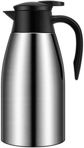 Carafe isotherme à café de 70 oz, à double paroi, sous vide, distributeur de boissons chaudes, bouilloire à eau chaude en acier inoxydable - Product Image 4