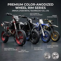 Jantes de moto personnalisées anodisées de 17, 19 et 21 pouces pour Sur-Ron Hyper Bee Talaria MX4 MX5 Motocross