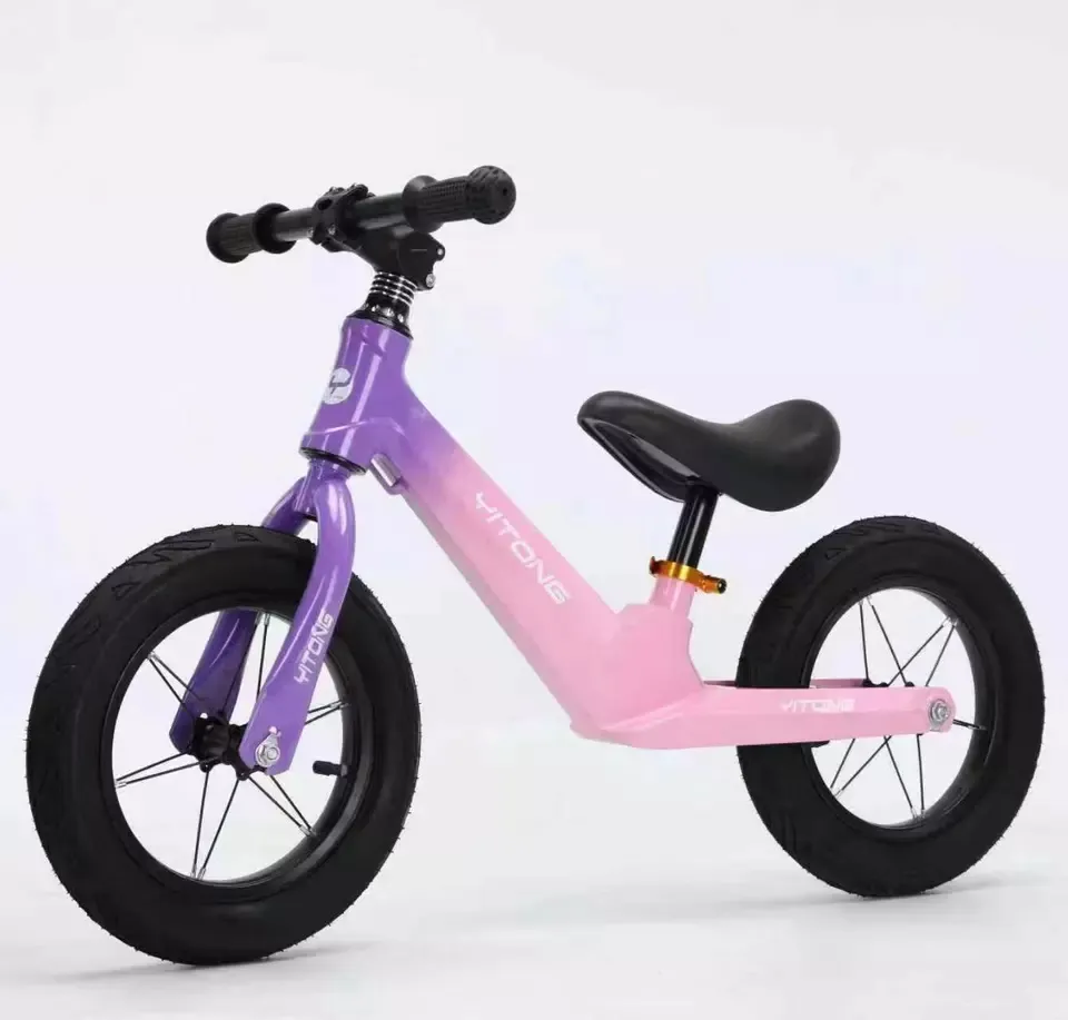 Baby walker balance bike with 4 wheels for 1-2 year old girl/boy best cycling gifts baby mini balance bike for 12-36 month