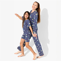 Boutique douce mère et fille robe en velours décontracté maman et moi à manches longues robe assortie en velours avec nœud vêtements de famille